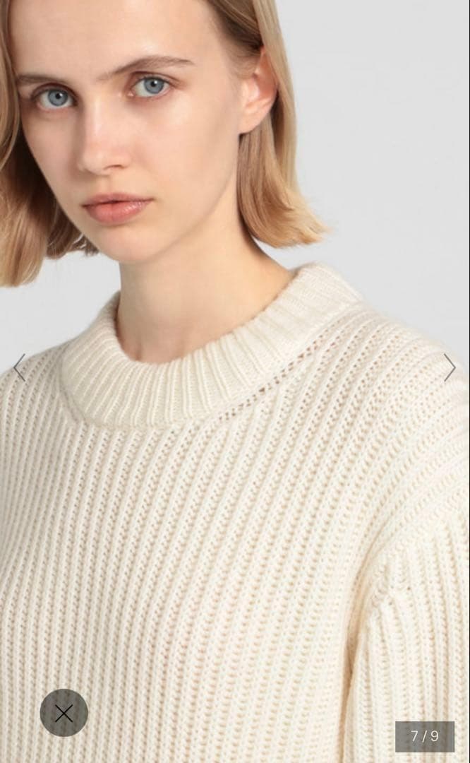 セオリー 24AW LANA CASH CHUNKY RIB DRESS