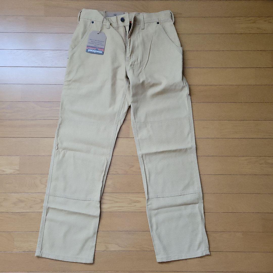 パタゴニア メンズ・オールシーズンズ・ダブル・ニー・パンツ サイズ30 カーキ色