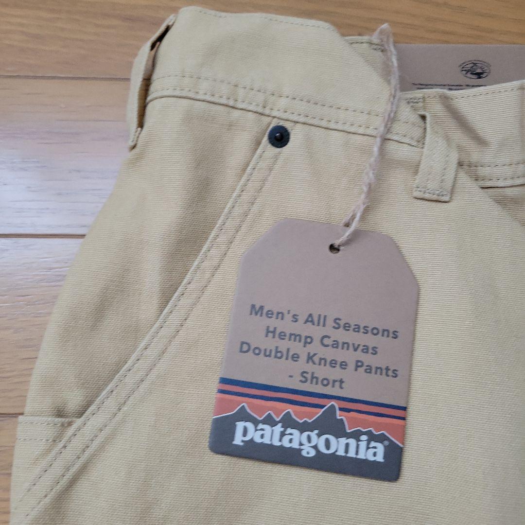 パタゴニア メンズ・オールシーズンズ・ダブル・ニー・パンツ サイズ30 カーキ色