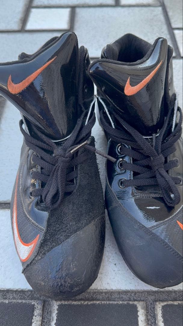 【読売ジャイアンツ選手 実使用スパイク】 NIKE／金具スパイク／27cm