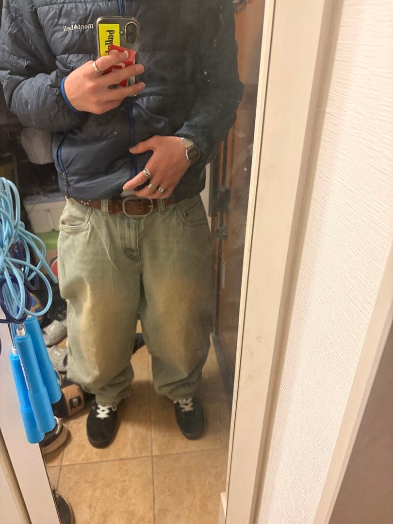 Dimeブルーバギーデニム　スカイブルー