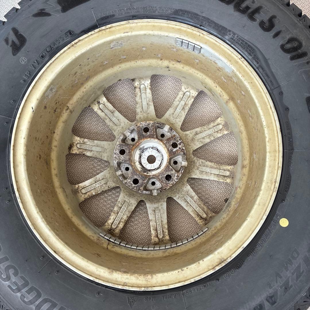 送料込　215/70R16 ブリヂストンDM-V3 スタッドレス　４本　24年製