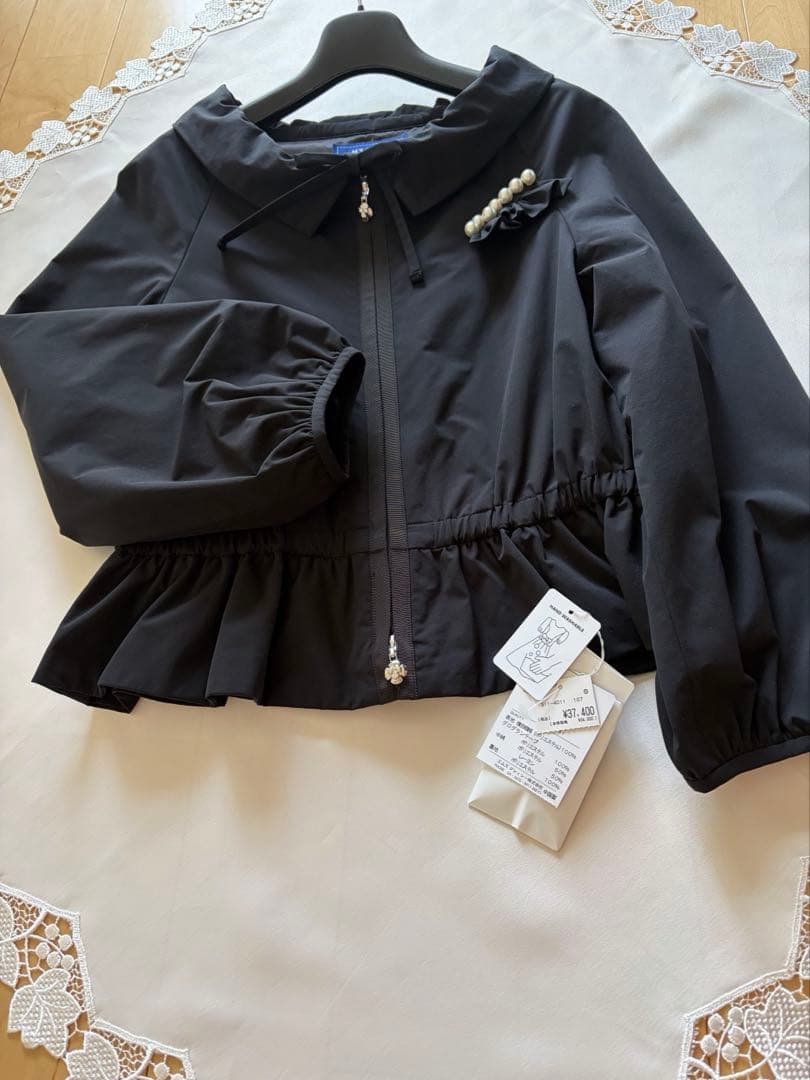 エムズグレイシー　ダブルジップアップブルゾン38サイズ