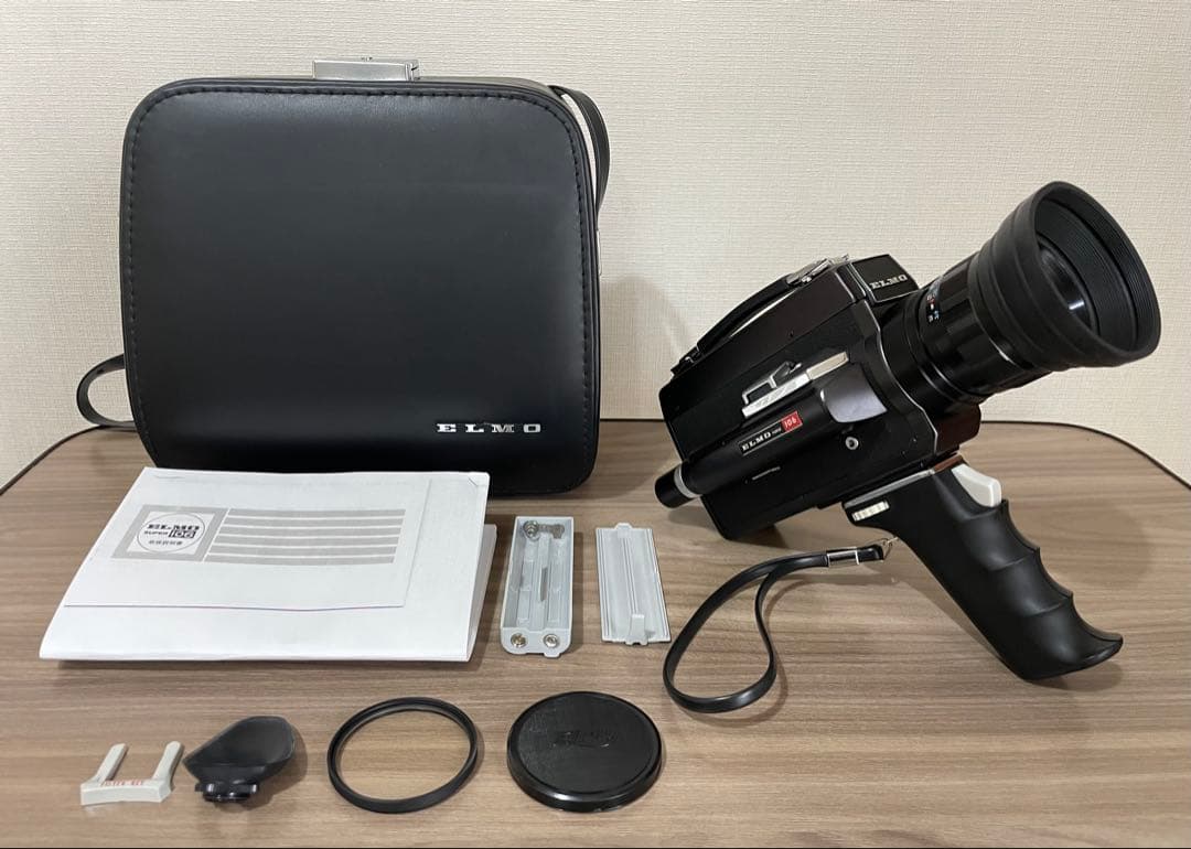 【8ミリカメラ】ELMO エルモ SUPER 106 BLACK