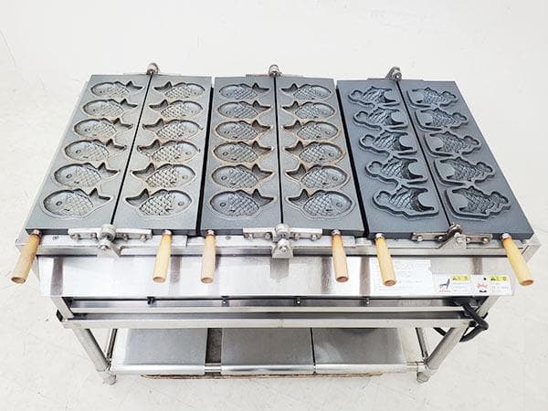 Y55/たい焼き/タニコー/TY-3/200V/架台付/W106xD56xH33