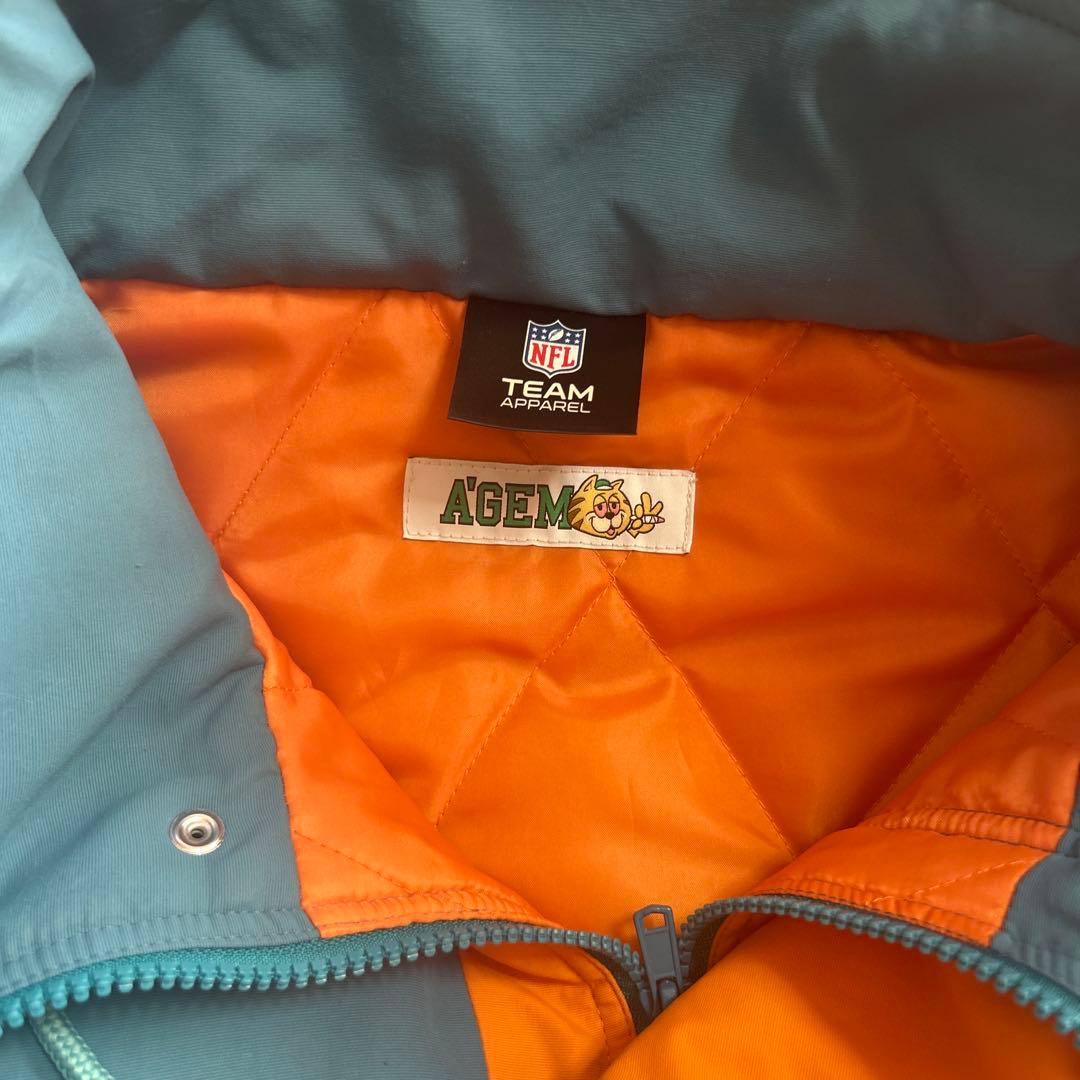 a'gem × NFL コラボ アノラックパーカー　アノラックジャケット