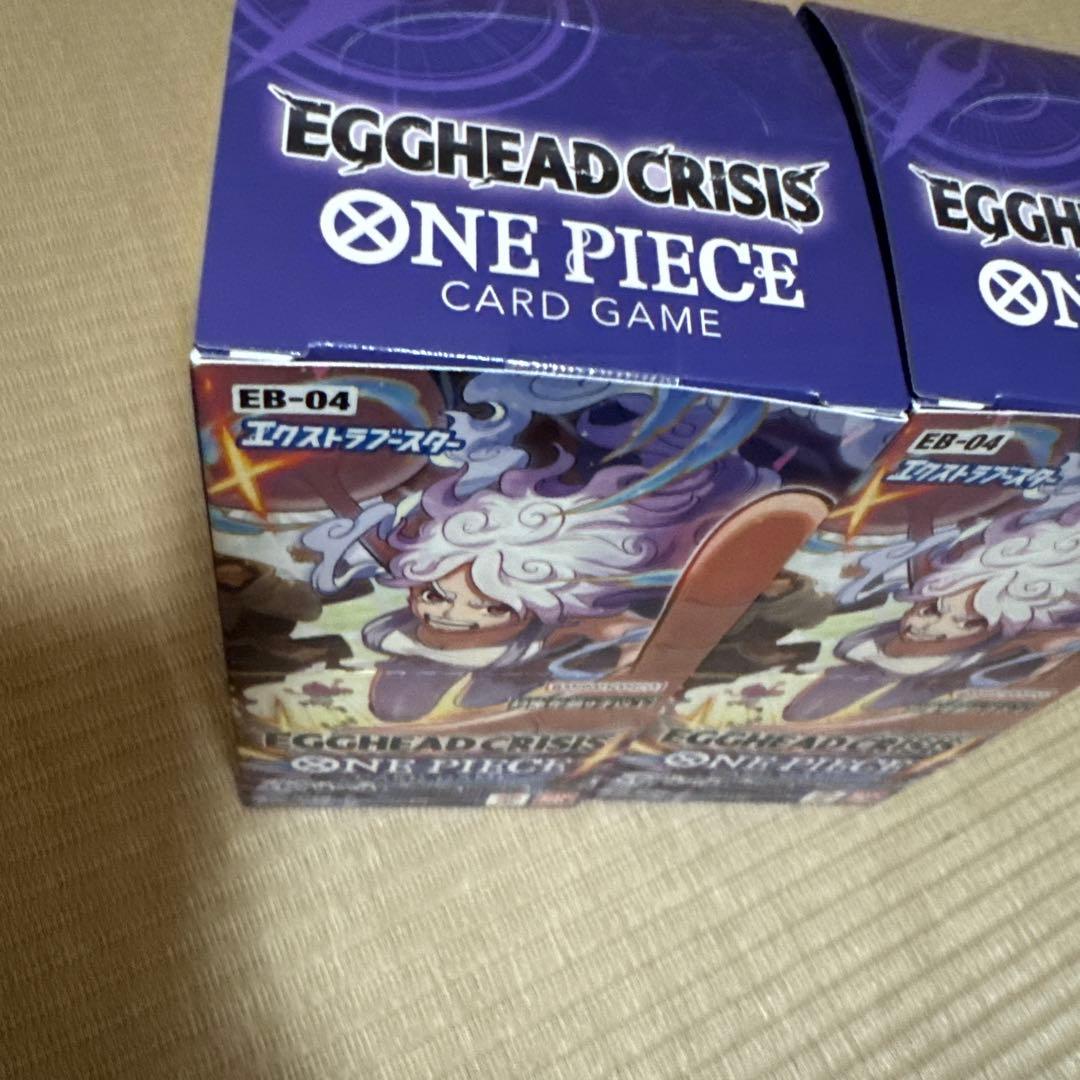 EGGHEADCRISIS ONEPIECEカードゲーム EB-04 テープ付き