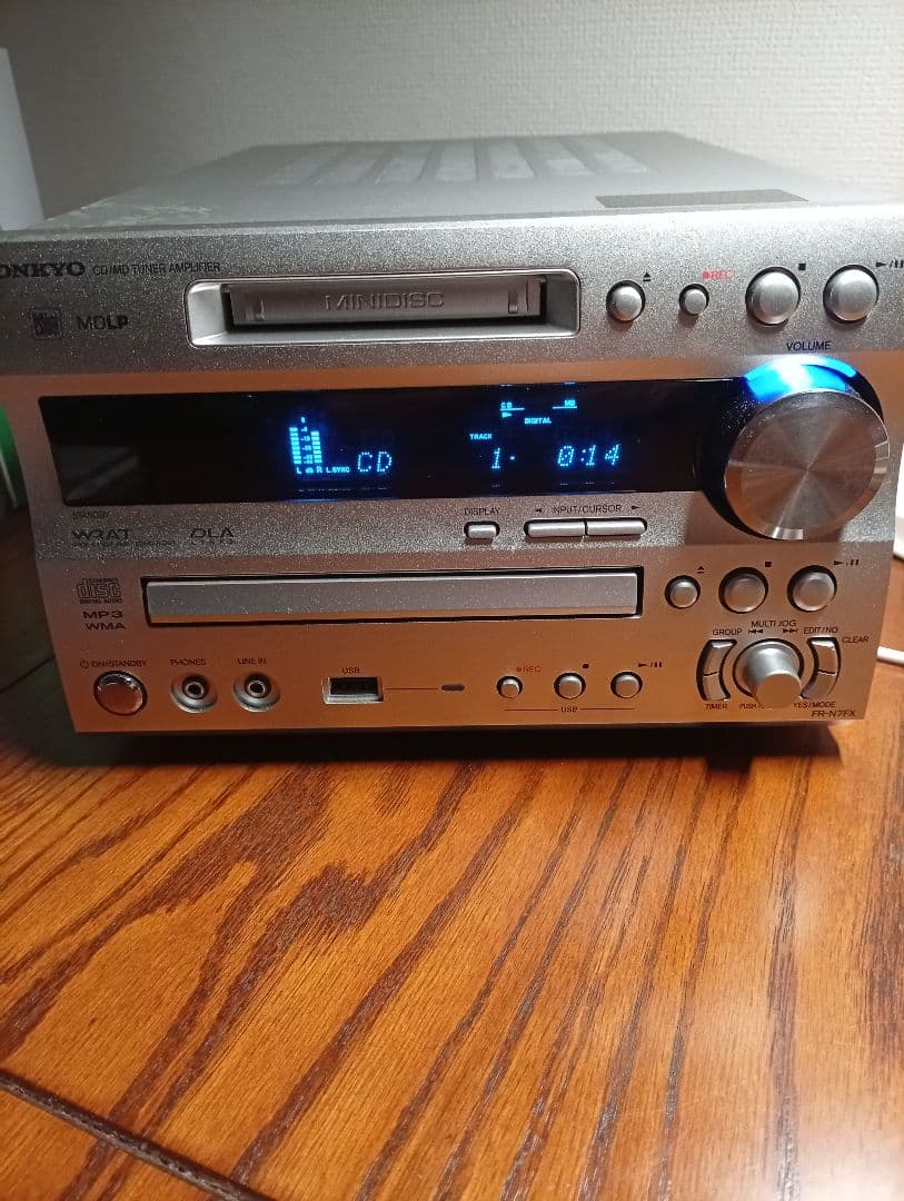 【純正リモコン付】ONKYO FR-N7FX CD、MD/USB動作確認済