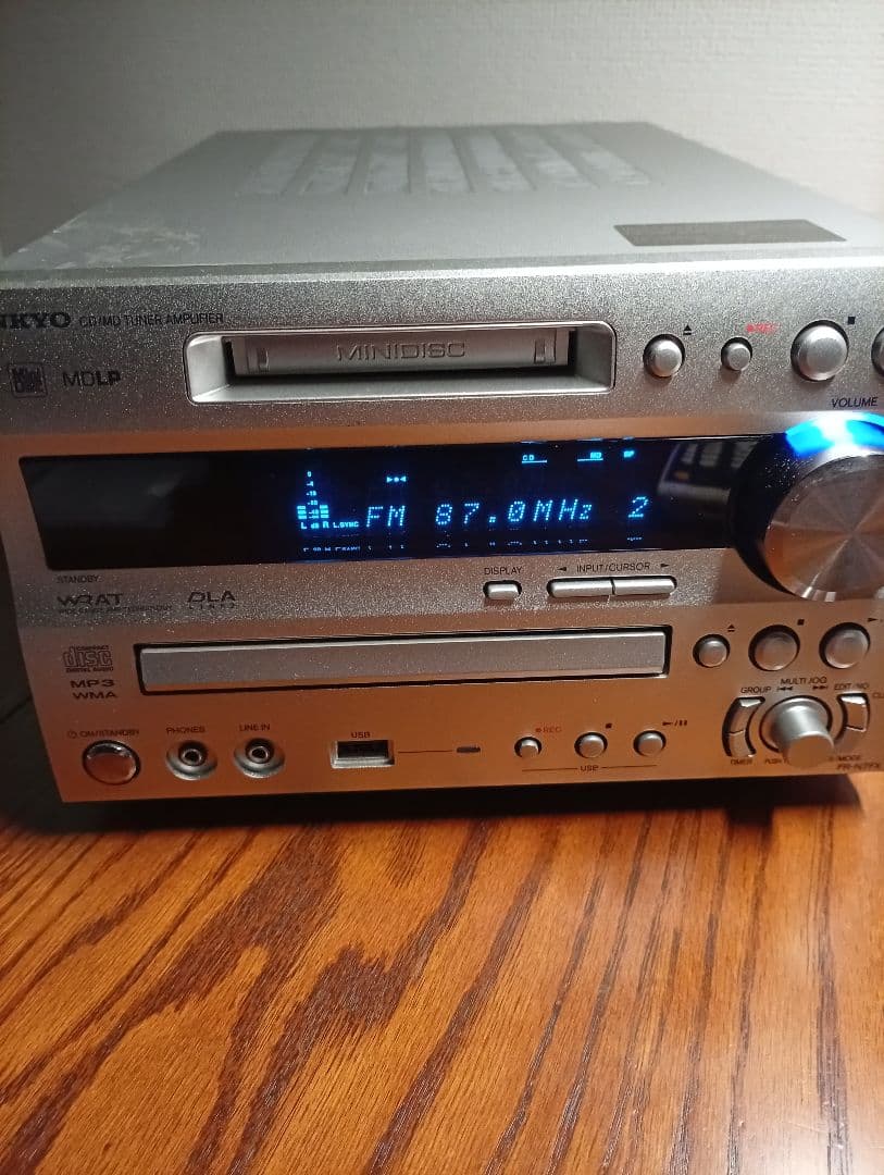 【純正リモコン付】ONKYO FR-N7FX CD、MD/USB動作確認済