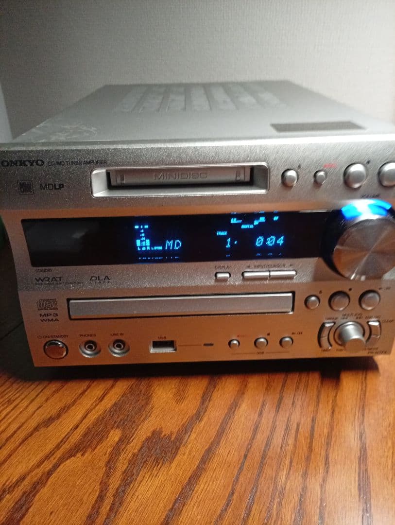 【純正リモコン付】ONKYO FR-N7FX CD、MD/USB動作確認済