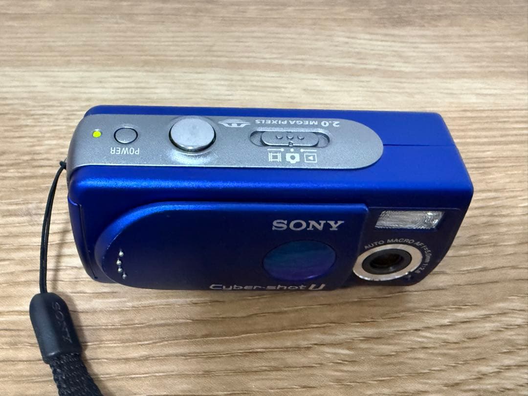 SONY Cyber-shot U DSC-U30 ブルー+メモリ付属