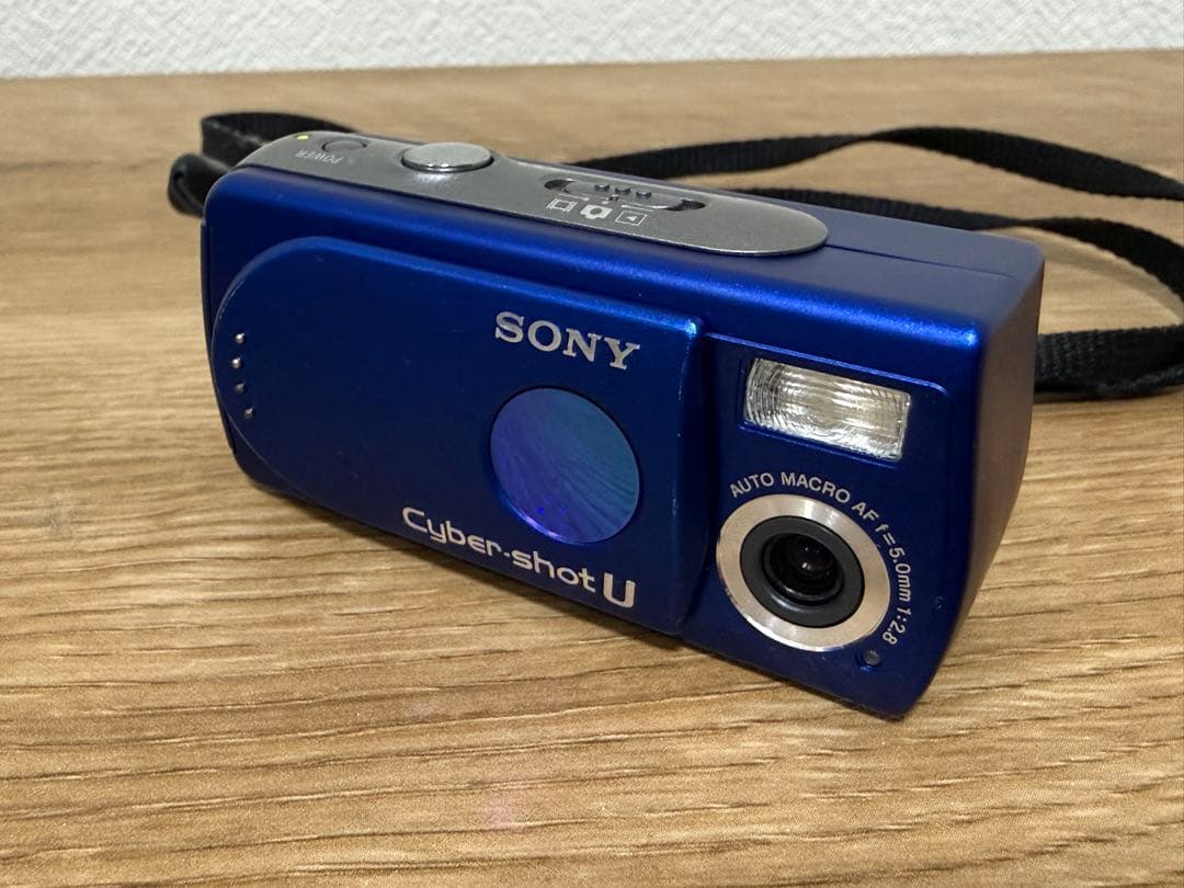 SONY Cyber-shot U DSC-U30 ブルー+メモリ付属