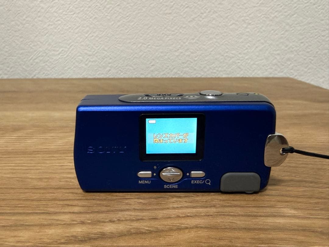 SONY Cyber-shot U DSC-U30 ブルー+メモリ付属