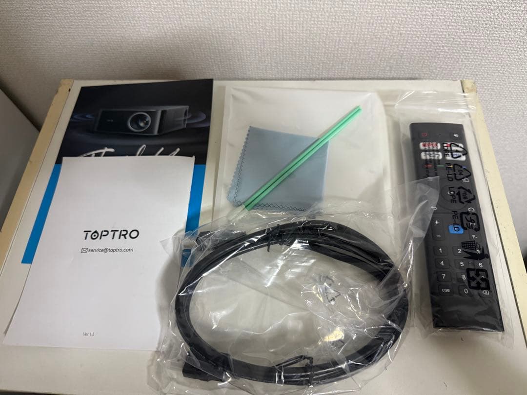 TOPTRO X9 付属品全て揃っています！