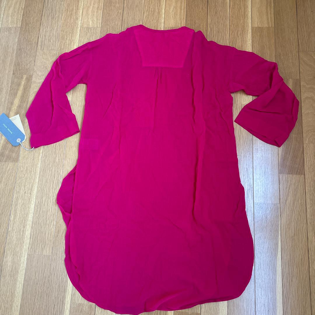 PLAIN PEOPLE　タグ付き　ロングブラウス