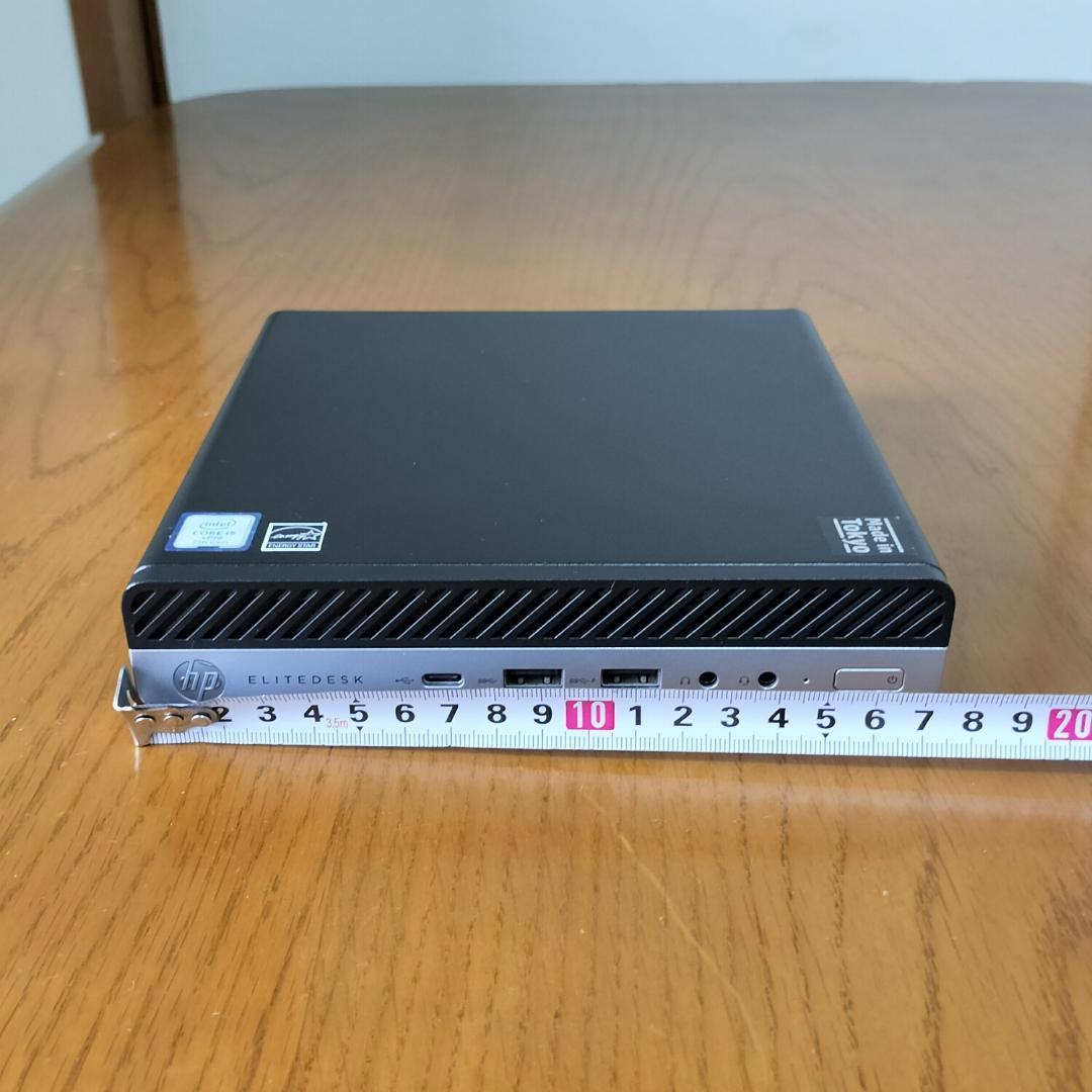 第8世代 HP EliteDesk 800 G4 DM 極小PC！