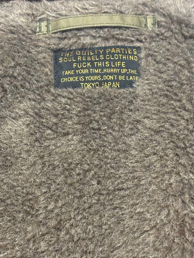 WACKO MARIA B-15 フライトジャケット　ボア　ミリタリー　ブルゾン