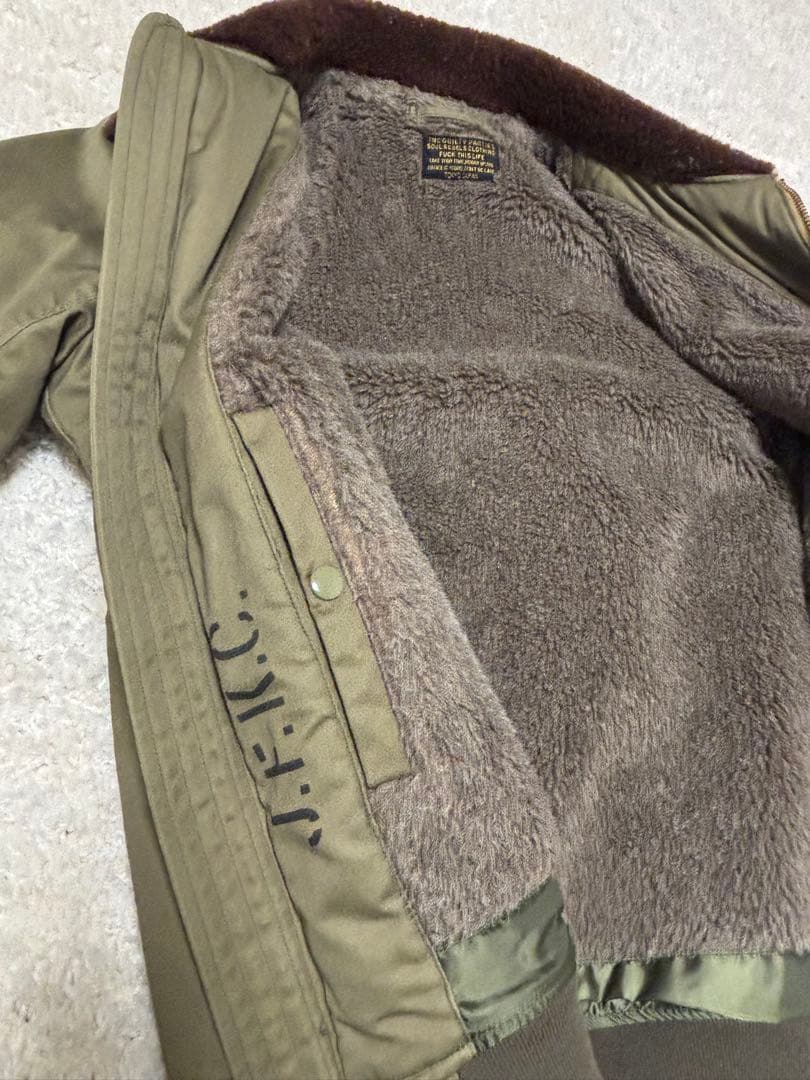 WACKO MARIA B-15 フライトジャケット　ボア　ミリタリー　ブルゾン