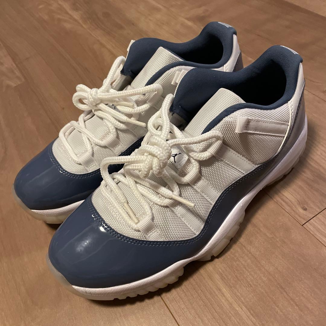 【新品】AIR JORDAN 11 レトロ LOW ディフューズドブルー