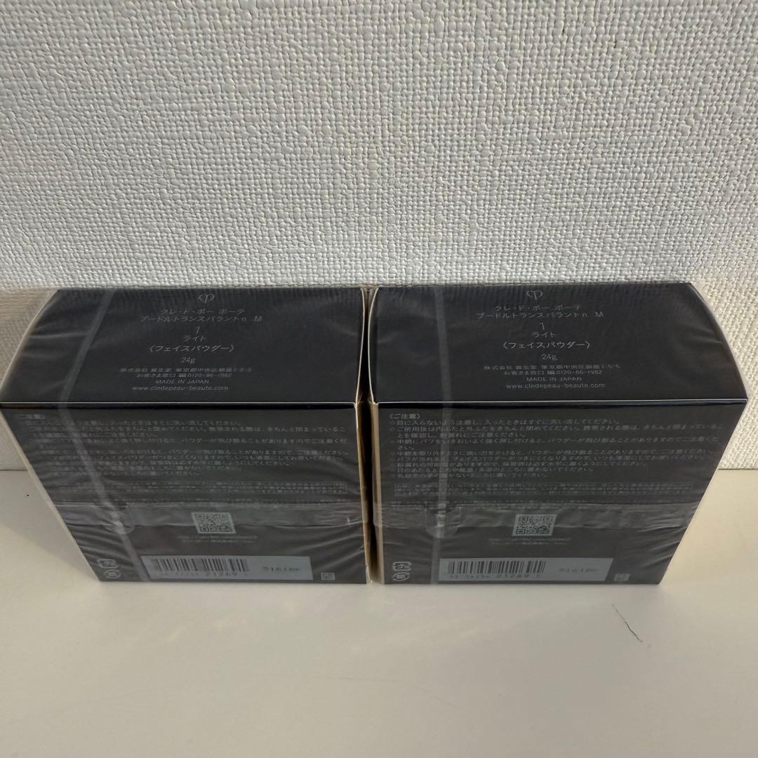 1個)資生堂クレ・ド・ポーボーテ プードルトランスパラントｎＭ 1 ライト24g