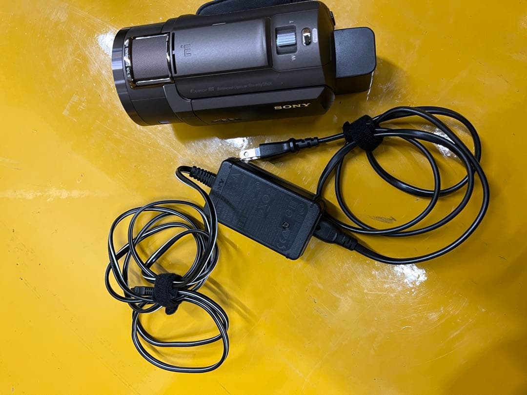 SONY ハンディカム HDR-AX40 ブラウン 本体＋バッテリー＋アダプター