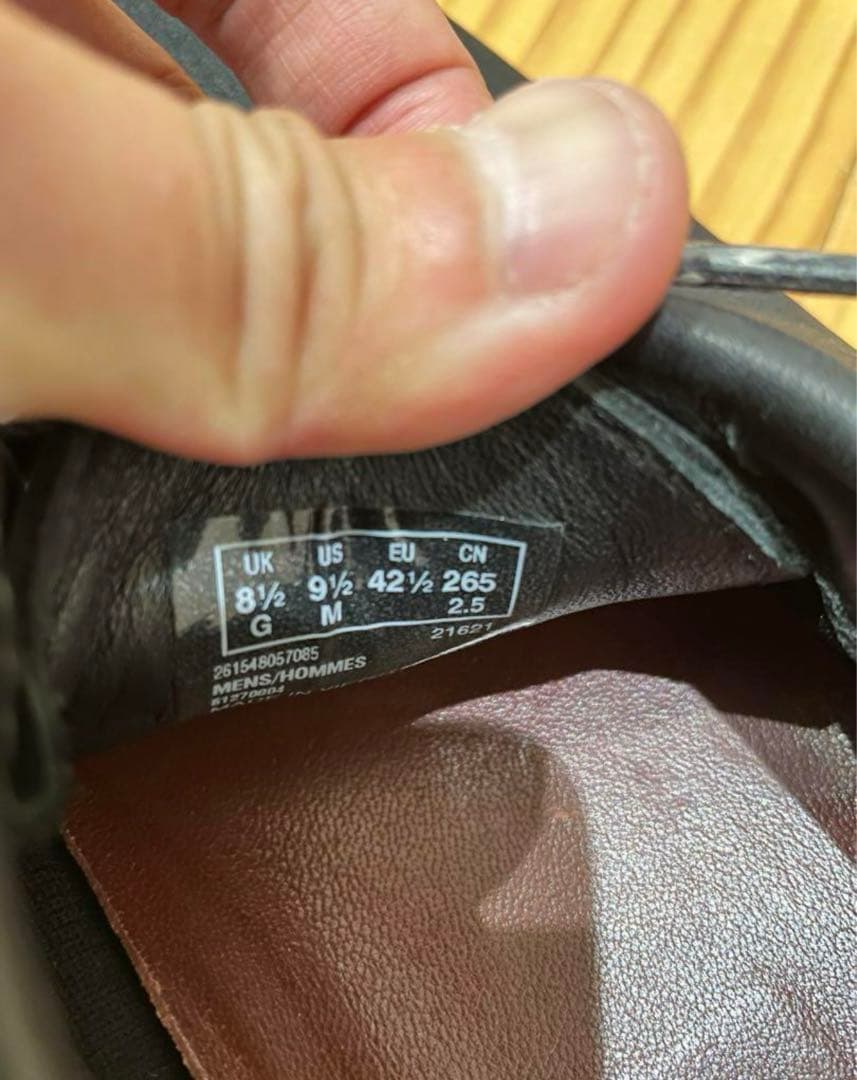 clarks goretex Wallabee クラークス　レザー　ゴアテックス