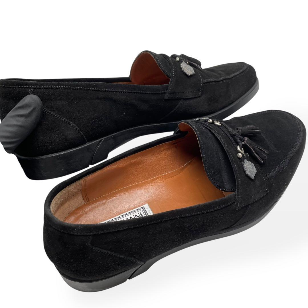 極美品　希少　GIANNI VERSACE　ローファー　スウェード　27.0