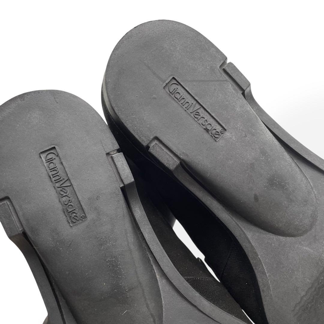 極美品　希少　GIANNI VERSACE　ローファー　スウェード　27.0