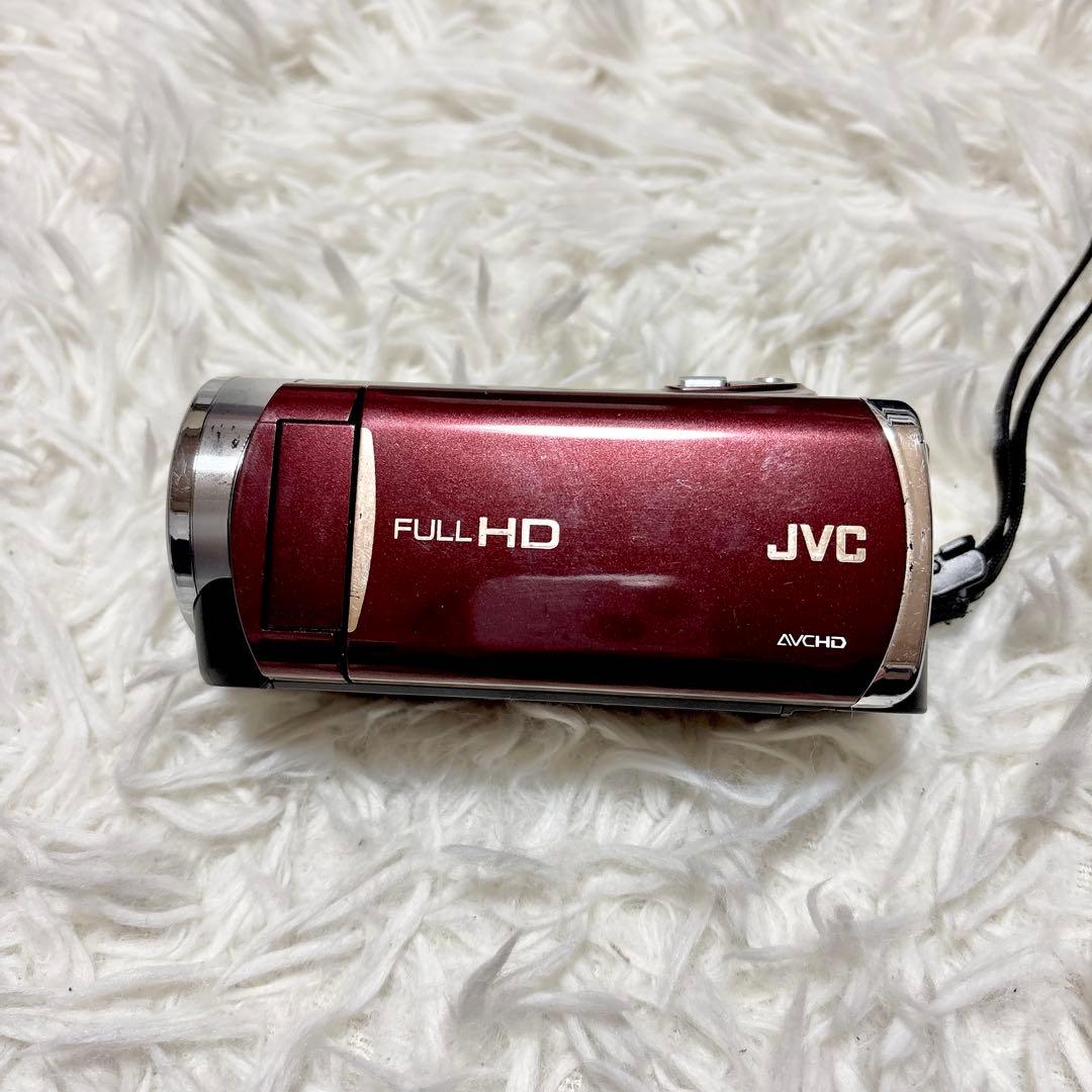 美品✨　JVC FULL HD ビデオカメラ GZ-E180 Everio