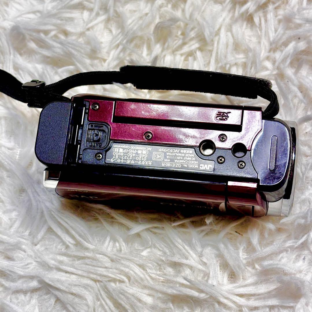 美品✨　JVC FULL HD ビデオカメラ GZ-E180 Everio