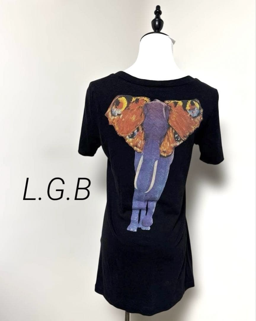 レア美品✴︎L.G.B象半袖Tシャツサイズ1if six was nineLGB