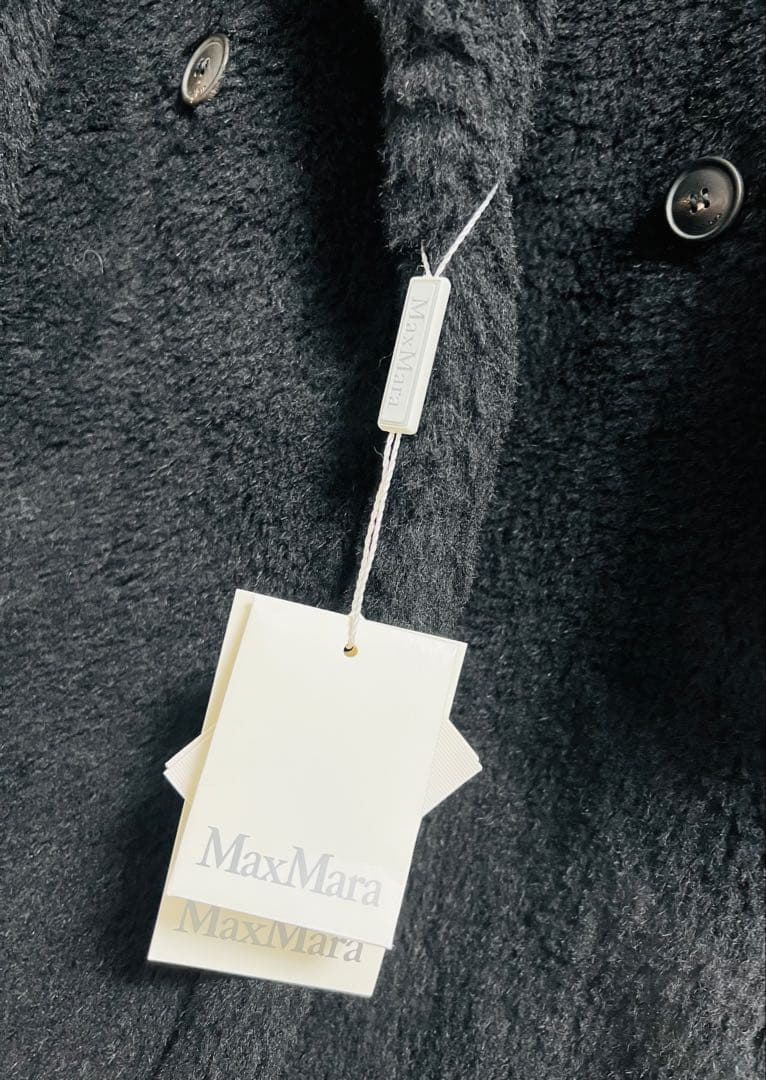 MAX MARAマックスマーラ テディベア アイコンコート XSサイズ ブラック