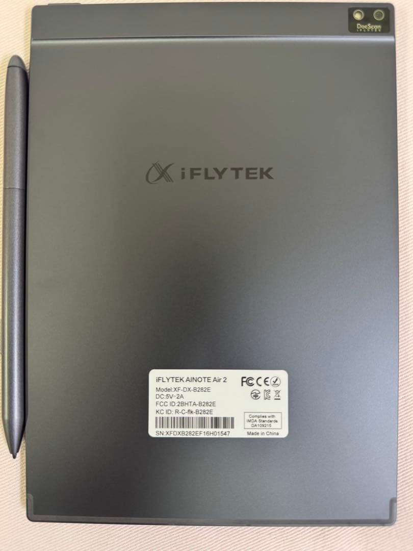 iFLYTEK AINOTE Air 本体 + 保護ケース