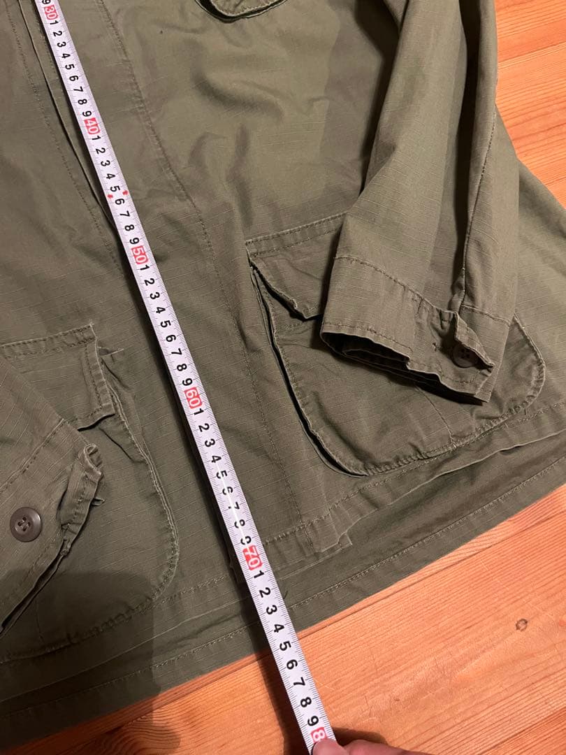 ジャングルファティーグジャケットlarge regular リップストップ60s