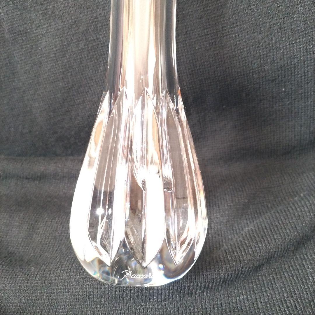 バカラ アニック フラワーベース ヴェース 一輪挿し クリスタル 18cm