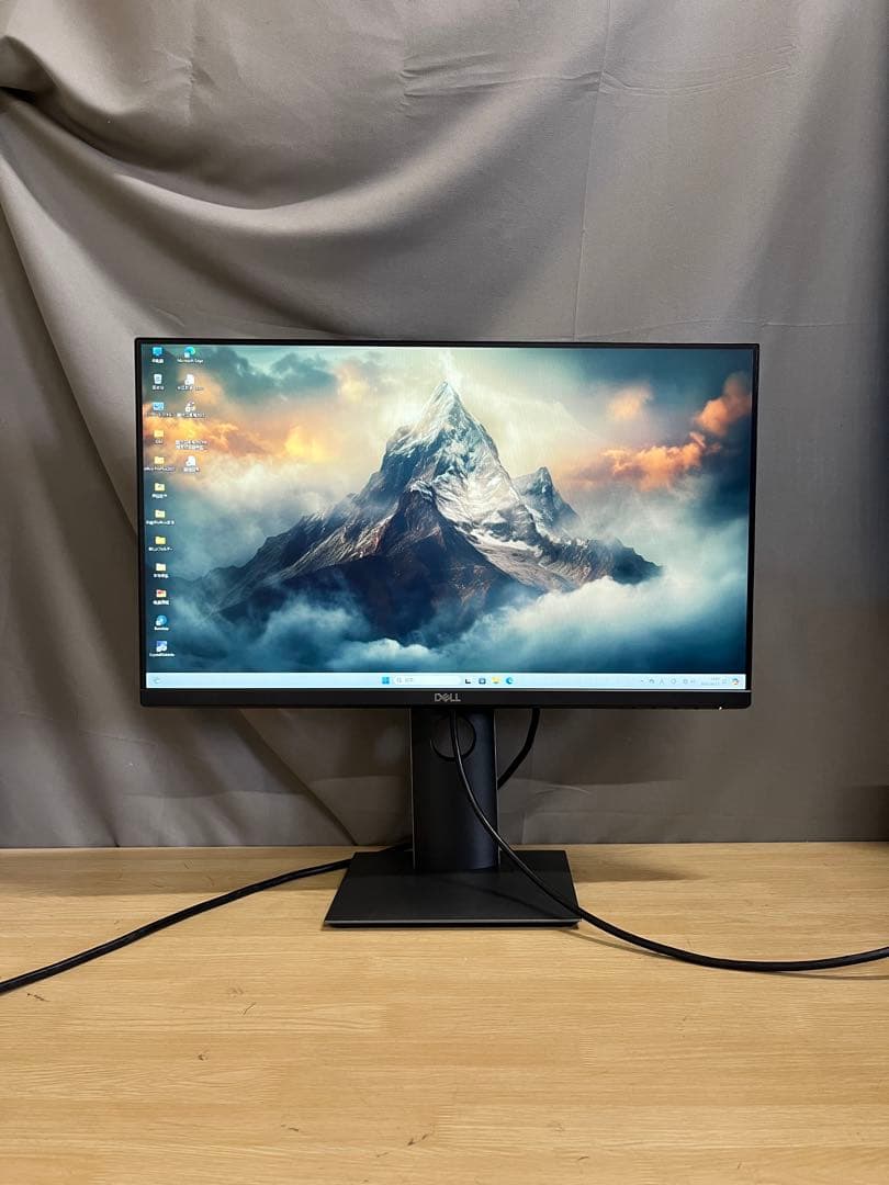 dell P2319H 23インチ液晶モニター　回転機能高さ調整