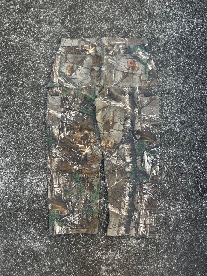 Carhartt Real Tree 迷彩柄 カーゴパンツUSA 38x30
