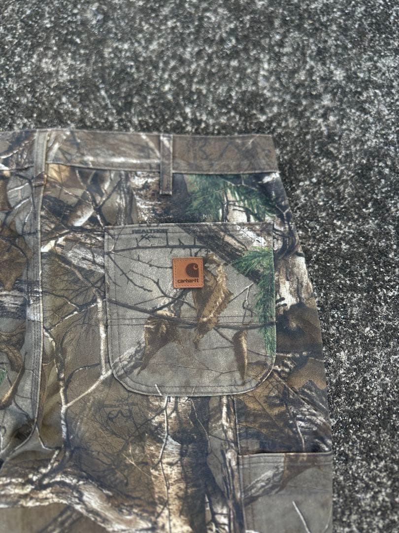 Carhartt Real Tree 迷彩柄 カーゴパンツUSA 38x30