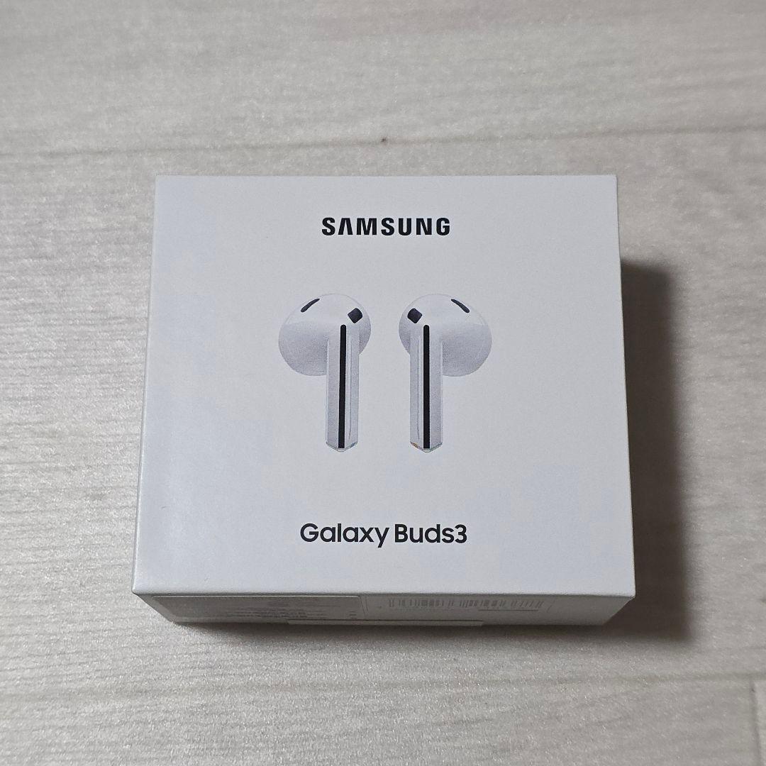 Samsung Galaxy Buds3 ホワイト　ワイヤレスイヤホン