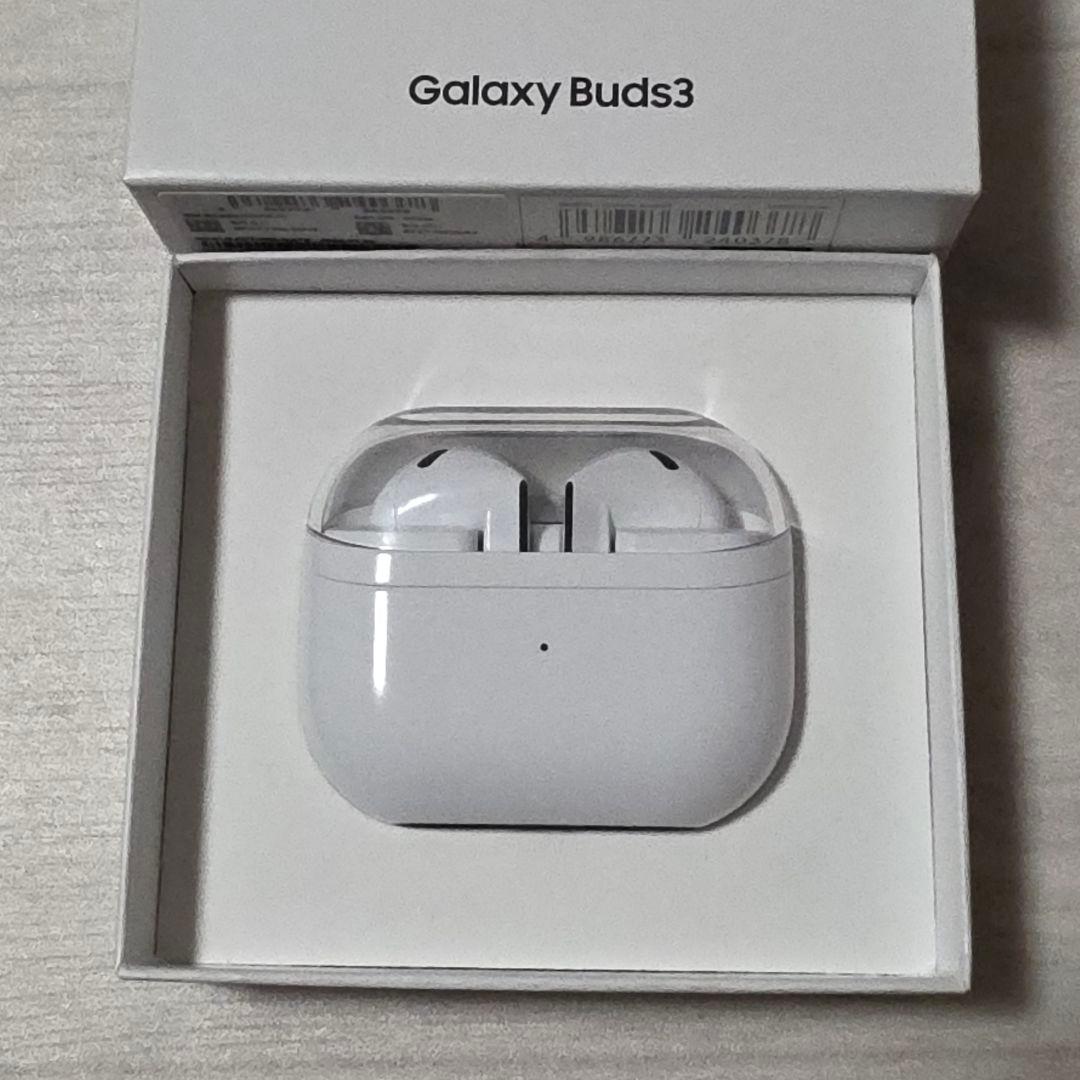 Samsung Galaxy Buds3 ホワイト　ワイヤレスイヤホン