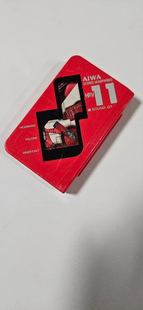 希少ヴィンテージ　AIWA ステレオヘッドフォン HP-V11 ジャンク扱い