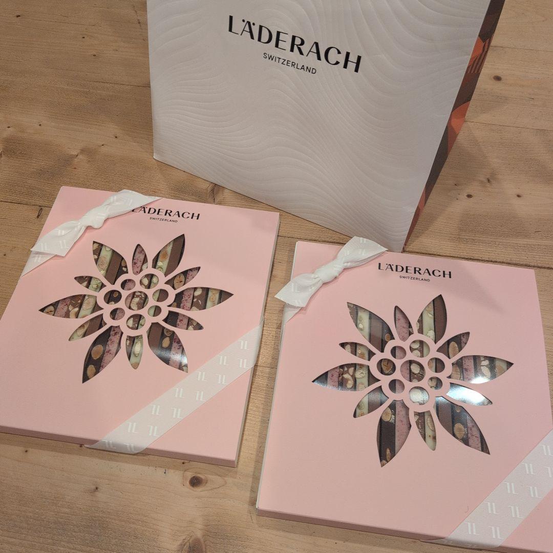 超高級 Läderach FrischSchoggi スティック 370g×2箱