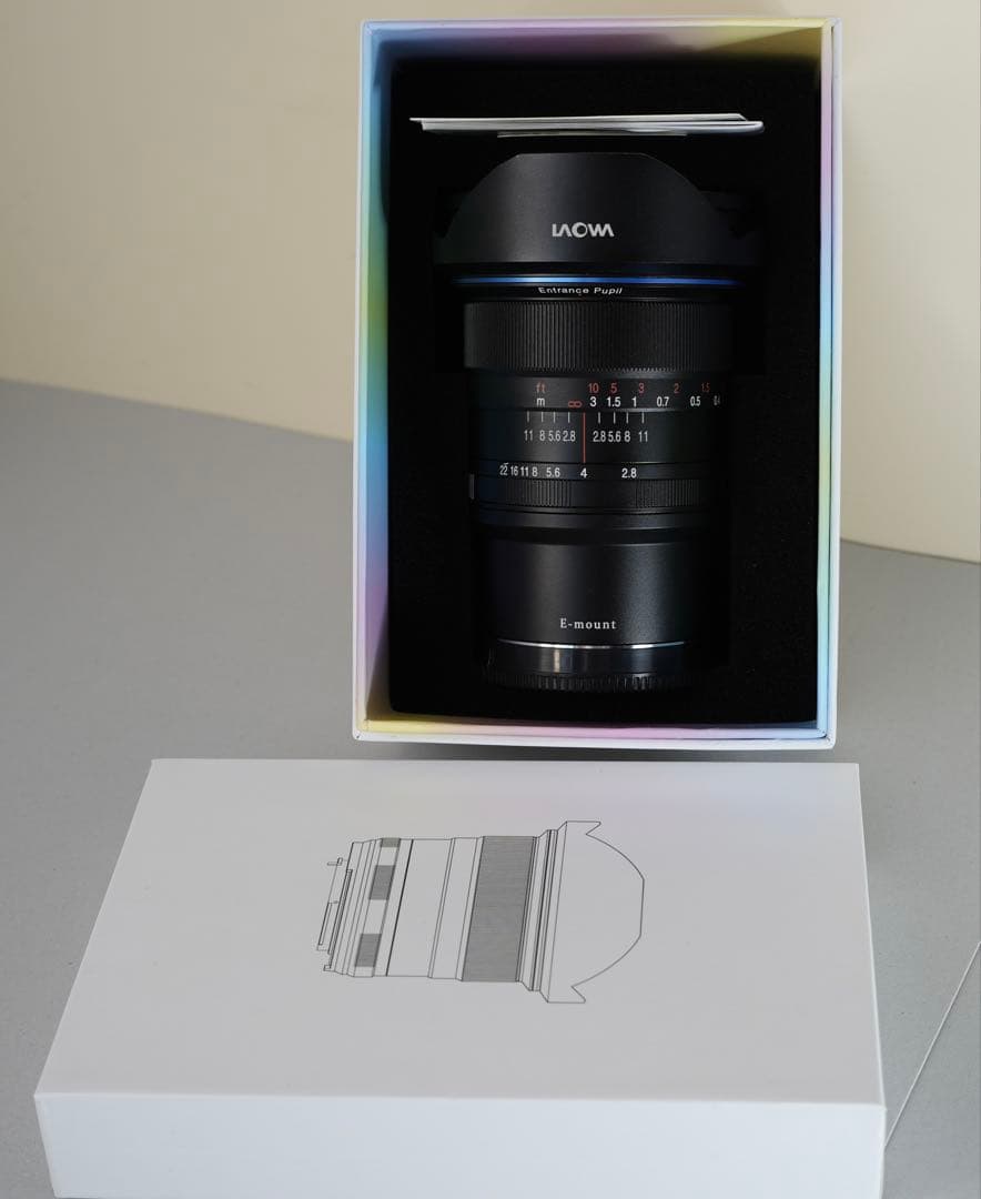 カメラレンズ　LAOWA 12mm F2.8 Zero-D SONY Eマウント