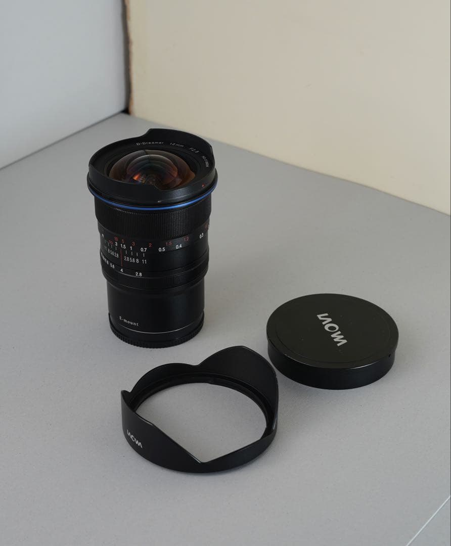 カメラレンズ　LAOWA 12mm F2.8 Zero-D SONY Eマウント