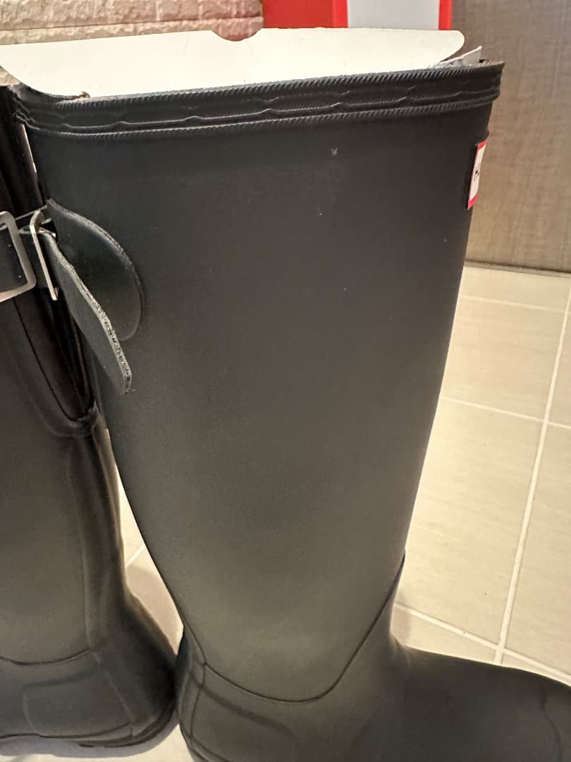 HUNTER ORIGINAL WELLY ブラック