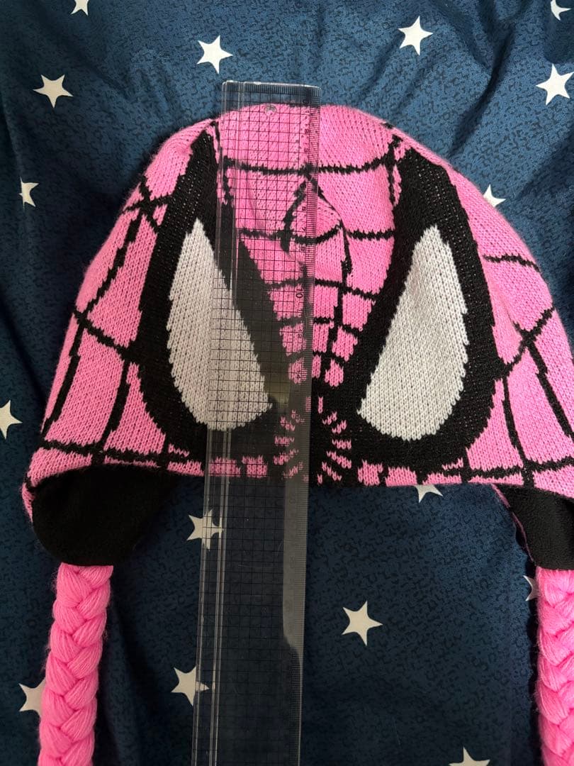 fti fuckthisindustryスパイダーマン ピンク ニット帽