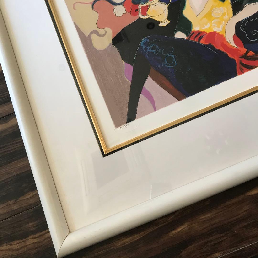 アイザックターカイ Itzchak Tarkay リトグラフ 額装 エディション