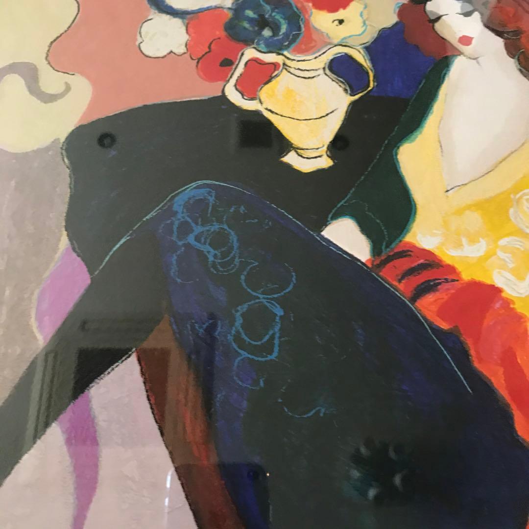 アイザックターカイ Itzchak Tarkay リトグラフ 額装 エディション