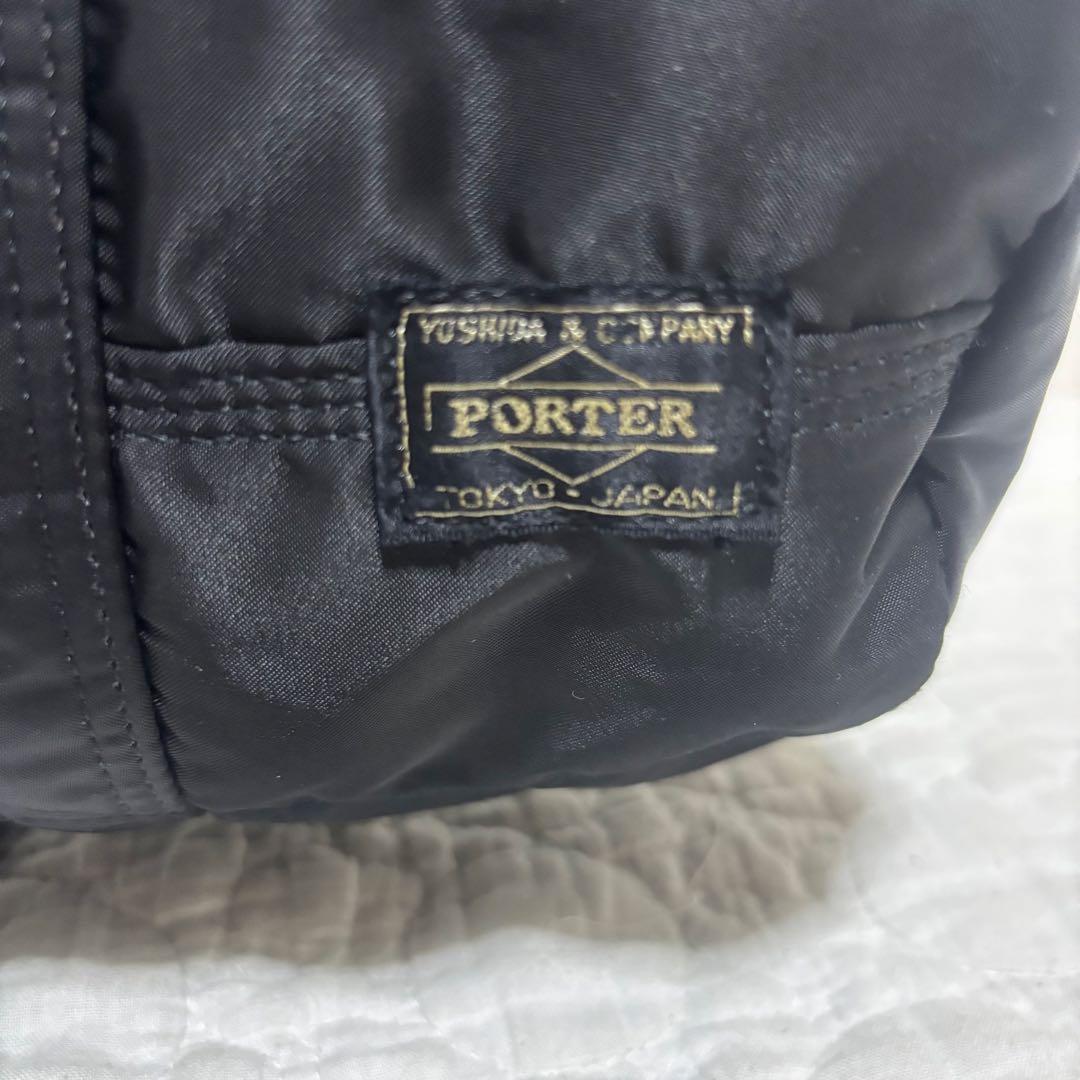 【廃盤・希少】ポーター　タンカー　ボストンバッグ　ドラム　ダッフルバッグ　黒