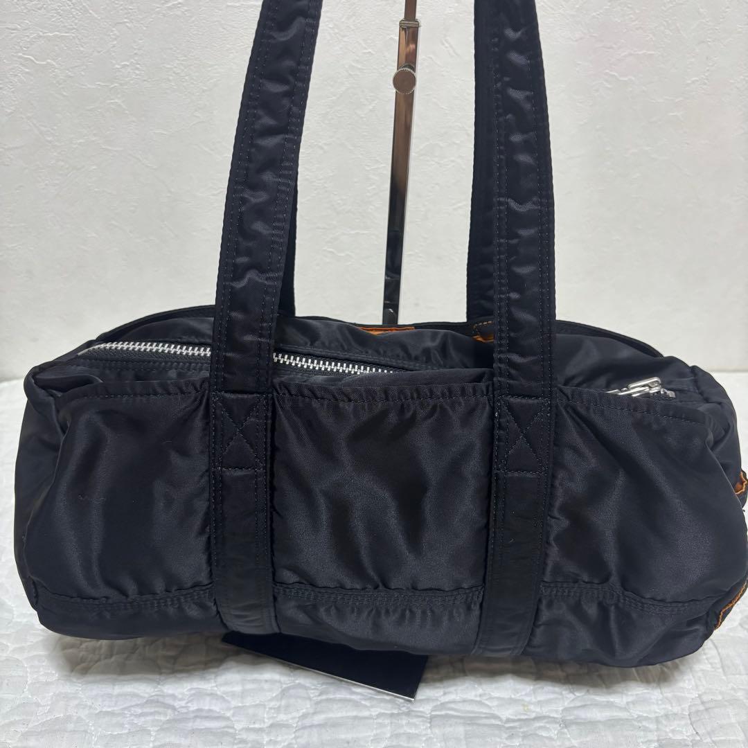 【廃盤・希少】ポーター　タンカー　ボストンバッグ　ドラム　ダッフルバッグ　黒